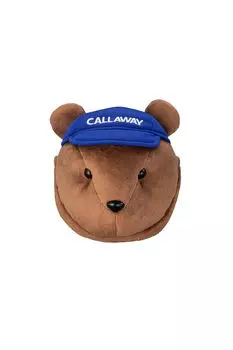 Чехол для паттера ODYSSEY BEAR MALLET BRW SS 24 коричневый женский (Тип молотка) коричневый