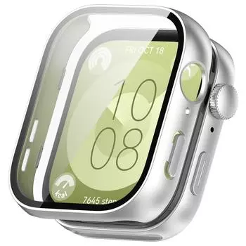 Чехол для ПК из закаленного стекла, защитные пленки для часов Fit 3, умные часы, устойчивый к царапинам защитный чехол, рукав 2