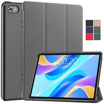Чехол для планшета Funda Teclast M40 Plus Pro P30s P40HD T50, чехол с откидной подставкой Smart Folio, чехол для планшета Teclast M40 Plus P30s P40HD T50, детский чехол Teclast M40 Pro чёрный