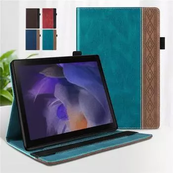 Чехол для планшета Galaxy Tab A7 Lite 8,7 SM T220, чехол из искусственной кожи с откидной подставкой, чехол для бизнес-планшета Samsung Galaxy Tab A8 SM X200 X205 Tab A7 Lite 8.7 коричневый