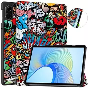 Чехол для планшета Honor Pad X9, чехол 2023, 11,5 дюймов, жесткий ПК из искусственной кожи, пластиковый чехол с росписью, чехол для Honor Pad X8 Pro X9, 11,5 дюймов, чехол для планшета Honor Pad X8 Pro миндальный