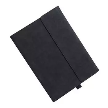 Чехол для планшета Microsoft Surface Pro 7/6/5/4 с магнитной застежкой и складной подставкой, обложка из ПУ кожи Black