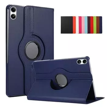 Чехол для планшета Redmi Pad Pro Xiaomi Poco Pad 2024 12,1 дюйма, вращающаяся на 360 градусов складная подставка, мягкий ультратонкий чехол-держатель Redmi Pad Pro 12.1 фиолетовый