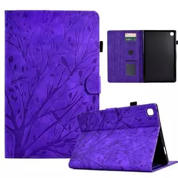Чехол для планшета Samsung Galaxy Tab A7 Lite Fortune Tree Pressure Flower из искусственной кожи For Samsung Galaxy Tab A7 Lite зелёный