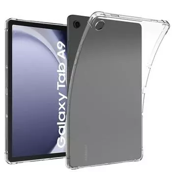 Чехол для планшета Samsung Galaxy Tab A9 8,7 2023 SM-X110 SM-X115 X110 X115 Гибкий мягкий силиконовый чехол противоударный чехол для подушки безопасности Tab A9 X110 X115 прозрачный