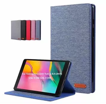 Чехол для планшета Samsung Galaxy Tab A 8 A8 2019 2021, ковбойский чехол с откидной подставкой, мягкий силиконовый чехол для планшета Funda Tab A8 SM X200 X205 T290, чехол Tab A8 10.5 Sm-x205 чёрный