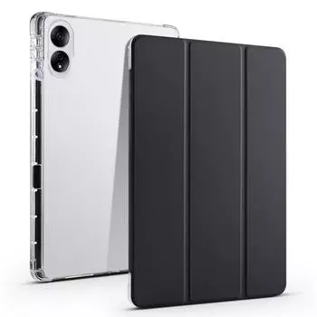 Чехол для планшета Xiaomi Poco Pad 12.1 с держателем для карандаша, откидной подставкой, мягкий чехол из ТПУ с магнитной подставкой из кожи для Redmi Pad Pro 2024, чехол 12,1 дюйма Redmi Pad Pro 12.1 мятный зеленый
