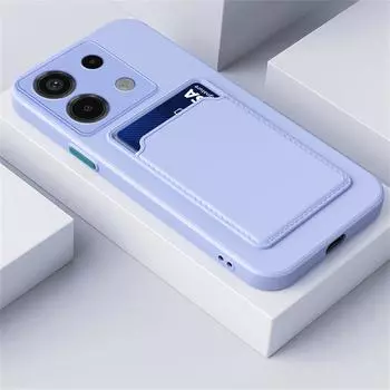 Чехол для Redmi 13 13C Note 13 Pro 4G 5G POCO C65 X6 M6 Pro, держатель для слота для карт, мягкий чехол для телефона Redmi Note 13 4G 13 Pro Plus Pro + 5G, мягкий противоударный чехол RedMi Note 13 Pro полночь зеленый