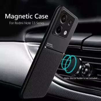Чехол для Redmi Note 13 Pro, магнитный чехол, мягкая рамка, чехол для Xiaomi Redmi Note 13 Pro Plus Note13 Pro + 5G, чехлы для телефонов, чехол Redmi Note 13 5G прозрачный