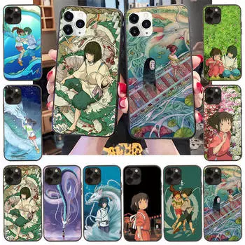 Чехол для Samsung A04 A14 A23 A34 A54 M23 M33 M52 M53 Realme 10 9 C30S C35 C55 VIVO Y02S Y21 Y51 X80 Pro Прозрачный чехол WI60 Унесенные призраками Samsung A12 эбеновый