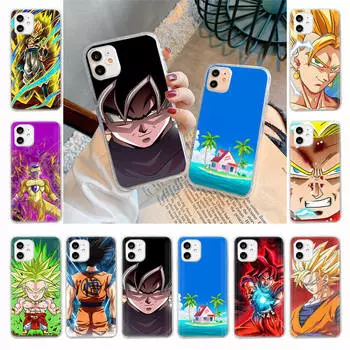 Чехол для Samsung A04 A14 A23 A34 A54 M23 M33 M52 M53 Realme 10 9 C30S C35 C55 VIVO Y02S Y21 Y51 X80 Pro Прозрачный чехол WI51 Dragon Ball Super Tecno POP 4 бездна