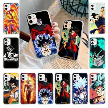 Чехол для Samsung A04 A14 A23 A34 A54 M23 M33 M52 M53 Realme 10 9 C30S C35 C55 VIVO Y02S Y21 Y51 X80 Pro Прозрачный чехол WI46 Dragon Ball Goku Realme C55 бездна