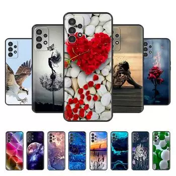 Чехол для Samsung A32 5g 4g A325f, мягкий силиконовый чехол на заднюю панель из ТПУ, чехол для телефона Samsung Galaxy A32 A52 A52s A72 5g 4g, бампер Fundas For GalaxyA32 4G 6.4