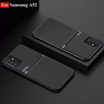 Чехол для Samsung A52 5G, магнитный чехол для телефона, чехол для Samsung Galaxy A52 5G, силиконовый чехол на заднюю панель для Hoesje Samsung A 52, чехол Samsung A52 чёрный