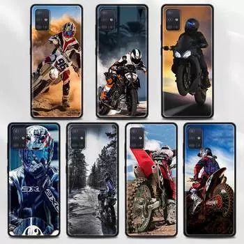 Чехол для Samsung A72 A91 A52 A51 A71 A42 5g A12 A02s A01 A32 A01 A11 A21 A21s A31 A41, чехол для мотоцикла, кросс, мотоциклетный спорт For Samsung A32 5G