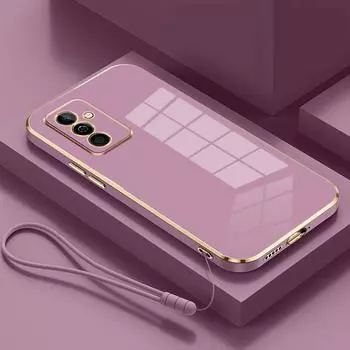 Чехол для Samsung Galaxy A14 Samsung m14 A04S F13 M13 F23 M23 A13 5G A03S, роскошный чехол для телефона с квадратным покрытием, противоударная задняя крышка Galaxy M14&Case & Strap