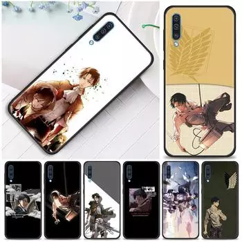 Чехол для Samsung Galaxy A50 A70 A10 A20e A30 A40 A20s A10s A10e A80 A90 A60 A30s, силиконовый чехол аниме Shingeki No Kyojin For Samsung A70