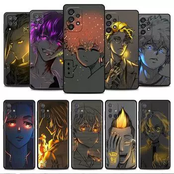 Чехол для Samsung Galaxy A52 A12 A32 A51 A21s A71 A13 A53 A22 A31 A72 A03 A02s A41, черный чехол для телефона, Токио Мстители, аниме Samsung A52 4G(5G)
