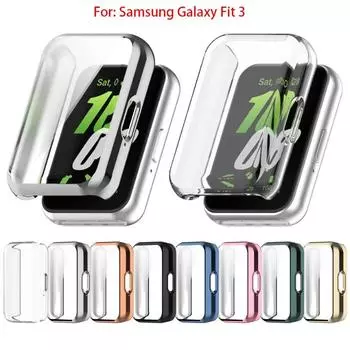 Чехол для Samsung Galaxy Fit 3 Аксессуар TPU All-around Bumper Защитный чехол для Samsung Galaxy Fit3 For Galaxy Fit 3 прозрачный