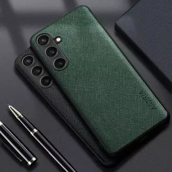 Чехол для Samsung Galaxy S24 Plus Ultra FE 5G Чехол TPU Around The Edge Protection Perfect High Quality Galaxy S24 темно-синий