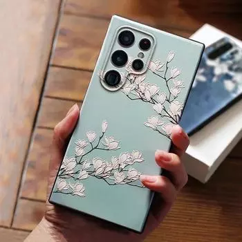 Чехол для Samsung Galaxy S24 S23 S22 S21 S 24 23 Ultra FE Plus S24Ultra S23Ultra S22Ultra, милый мягкий силиконовый 3D чехол для телефона Samsung S23
