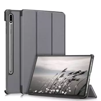 Чехол для Samsung Galaxy Tab S7/S8 Plus Fe, чехол SM-T870 T970 P610 T736 X800 X806, чехол для Samsung Galaxy S6 Lite Tab S8 11 X700 дымный черный