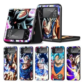 Чехол для Samsung Galaxy Z Flip 3 5g Zflip Z Flip 4 Zflip3 Zflip4 защита противоударный жесткий чехол для ПК аниме дракон крутой супер чехол Samsung Z Flip 5G