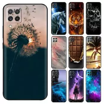 Чехол для Samsung M32, матовая задняя крышка для Samsung A12, чехол для телефона Samsung Galaxy M12 M32 A12/A22, 4g, мягкий силиконовый чехол из ТПУ For Samsung A22 4G