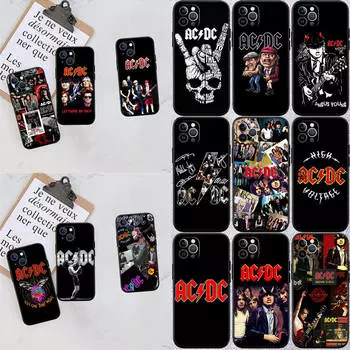 Чехол для телефона AC DC для iPhone 6 6s 7 8 11 12 13 14 15 XS Pro Max XR X SE Samsung S20 S21 S22 S23 S24 FE Ultra S8 S9 S10 Plus Lite S21S S10E Samsung S24 олений