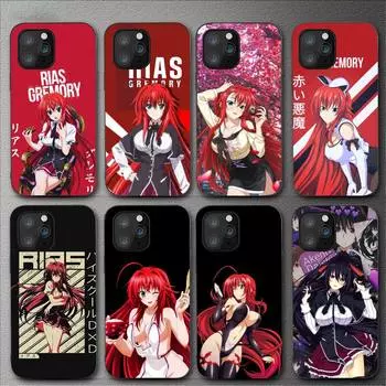 Чехол для телефона Akeno Rias Gremory High School Dxd для Iphone 11 12 Mini 13 14 Pro Xs Max X 8 7 6s Plus 5 Se Xr Shell iPhone11PRO