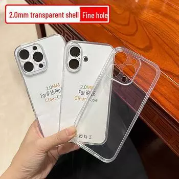 Чехол для телефона Apple iPhone 15 16Pro Max TPU прозрачный толщиной 2,0 мм iPhone 11 Pro Max