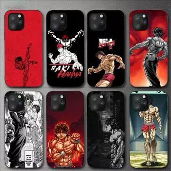 Чехол для телефона Baki Hanma для Iphone 11 12 Mini 13 14 Pro Xs Max X 8 7 6s Plus 5 Se Xr Shell iPhoneXSMAX