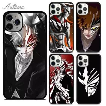 Чехол для телефона BLEACH MANGA ANIME ICHIGO AIZEN HOLLOW для iPhone 11 12 13 14 Pro Max mini X XR XS SE 2020 6S 7 8 Plus Galaxy S21 S22 iPhone 6plus