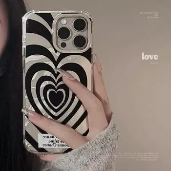 Чехол для телефона Cold Wind Black Love Pattern 15promax