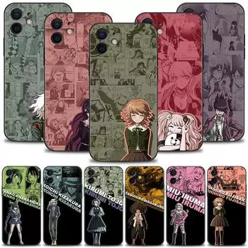 Чехол для телефона Danganronpa с героями мультфильмов для Apple Iphone 14 13 12 11 Pro Max 13 12 Mini Xs Max Xr X 7 8 Plus 6 6s, силиконовый корпус For iPhone 6 6S Plus