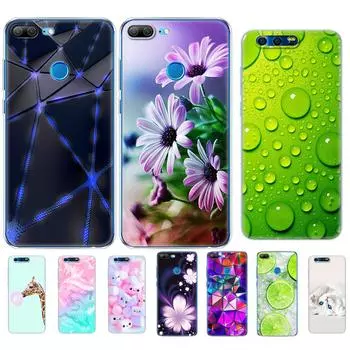 Чехол для телефона для huawei Honor 9 Honor 9 lite, мягкая силиконовая задняя крышка из ТПУ, 360, полная защитная печать, Honor 9, прозрачная Honor 9