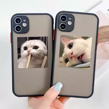 Чехол для телефона для ПК для iPhone 13 Pro Max iPhone 11 12 13 6 7 8 X XS, чехол для OPPO Realme C21Y A74, полностью матовый корпус iPhone 11 Pro