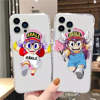 Чехол для телефона Dr Slump Arale для Samsung GalaxyS20 S21 S22 S23 FE Lite Plus A71 Note20 Прозрачный чехол SamsungS9
