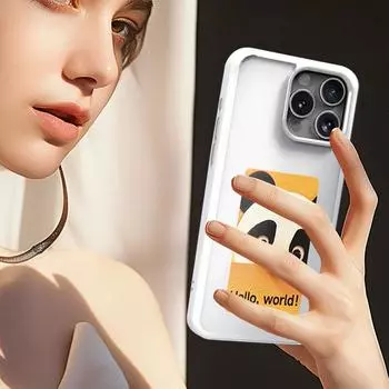 Чехол для телефона E Ink Wireless NFC APP Refresh AI Phone Case DIY Display Imaging Photo Display Smart Phone Case для iPhone 15 PRO Max iPhone 15 pro max чёрный