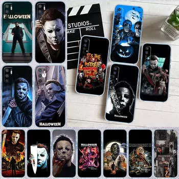 Чехол для телефона ED33 M-Michaels M-Myers для Motorola Edge 20 30 S30 40 50 Fusion Lite Plus Pro Neo Ultra One Power Action Macro Hyper Vision Zoom Moto Edge 40 лавовый
