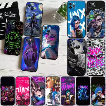 Чехол для телефона ED4 Arcane Jinx для Samsung A35 A25 A24 A15 A05S A05 M55 M35 M15 A06 A16 A02 A12 A13 A10 A20 A30 A22 A31 A32 A33 A41 A42 A50 Samsung A02 бездна