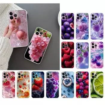 Чехол для телефона «Фрукты» для iPhone 15 14 Pro Max 13 12 11 Pro Max XSMax XR 12 13 mini 14 Plus iphone 14Pro
