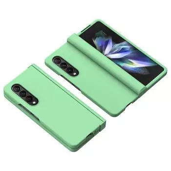 Чехол для телефона Galaxy Fold4 с защитой от падения, встроенный чехол для Samsung Galaxy Z Fold4 Fold 4 Fold3 Fold 3 Zfold4, нескользящий чехол for Samsung Z Fold 3 фиолетовый