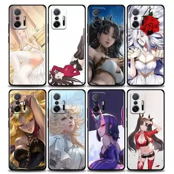 Чехол для телефона Game Fate Grand Order FGO Cartoon для Xiaomi Mi 12 12X 11T X4 NFC M3 F3 GT M4 Pro Lite NE Poco M3 M4 X4 Cover Fundas Xiaomi 12