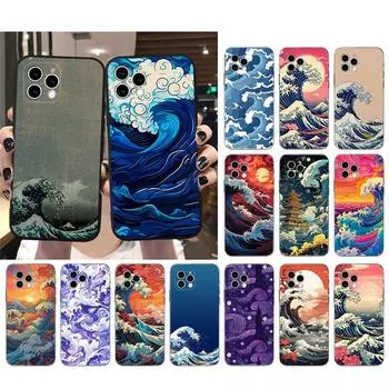 Чехол для телефона Great Wave Art для iPhone Samsung Galaxy Redmi Xiaomi Oppo OnePlus Note SA 7 8 9 10 11 12 13 14 20 21 22 23 53 54 Pro Max Ultra TPU Soft iPhone 6 or 6S