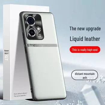 Чехол для телефона Honor 90GT из жидкой кожи против падения с цельной доставкой Honor 90GT