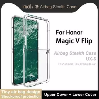Чехол для телефона Honor Magic V Flip 5G IMAK Airbag Stealth Case UX-6 Series Honor Magic V Flip 5G белый