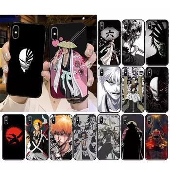Чехол для телефона Ichigo Kenpachi Bleach Manga Anime для iPhone 14 13 12 Pro Max, чехол для iPhone 11 Pro XS MAX X XR SE2 8 7 Plus, чехол iPhone 7 8 SE
