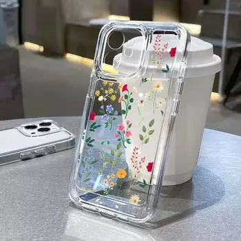 Чехол для телефона iPhone 11 13 12 14 15 16 XR XS Pro Max 7 8 Plus Samsung A55 A15 Redmi note 13 12 OPPO A18 A16 Vivo Y17S V27 Honor 9 10 Infinix 40 30 iPhone 11 чистый