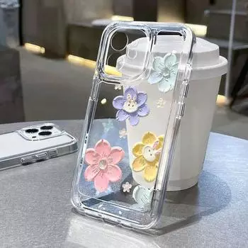 Чехол для телефона iPhone 11 13 12 14 15 16 XR XS Pro Max 7 8 Plus Samsung A55 A15 Redmi note 13 12 OPPO A18 A16 Vivo Y17S V27 Honor 9 10 Infinix 40 30 iPhone 11 чистый